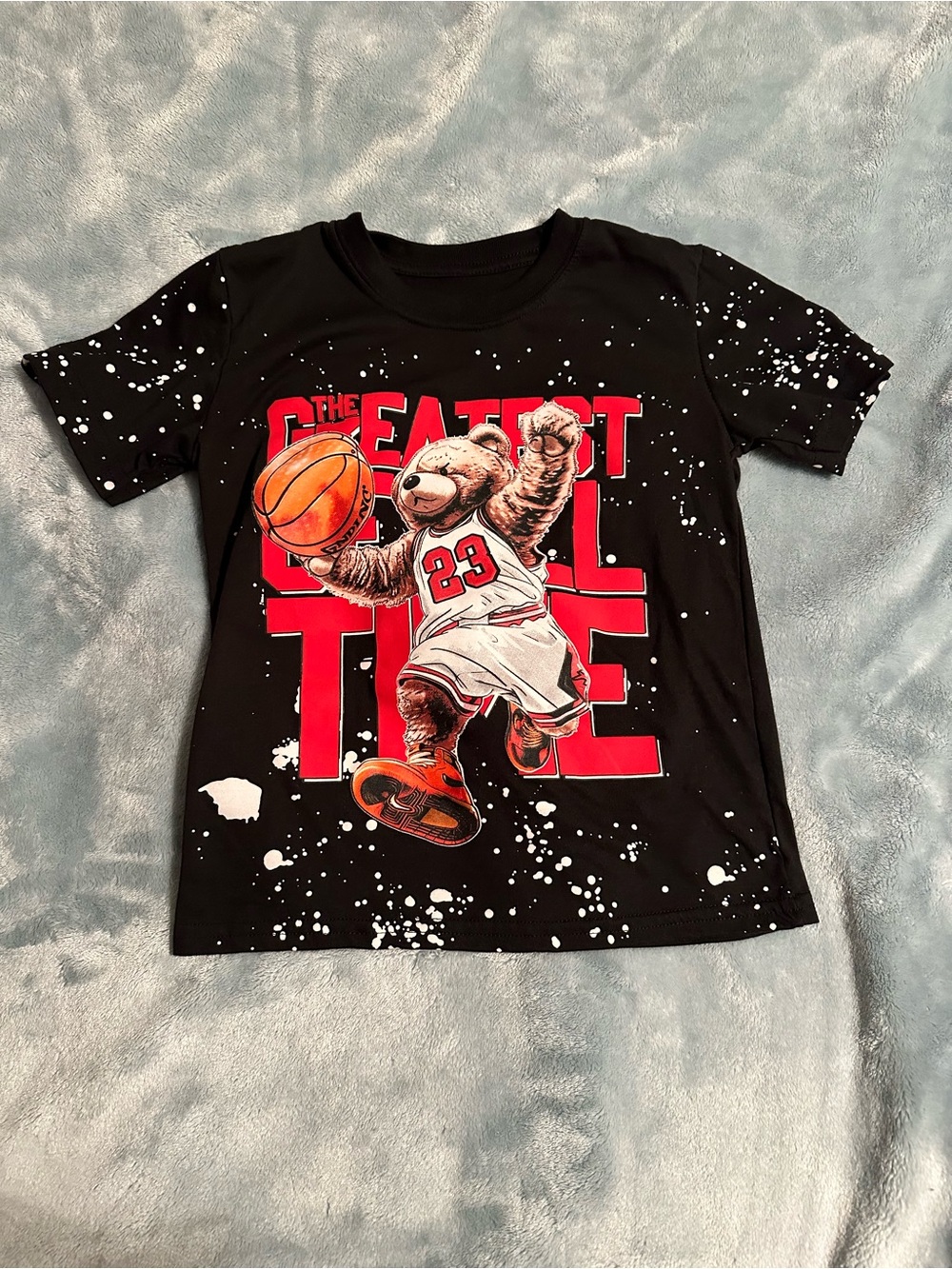 Boys Chicago bulls theme T-shirt